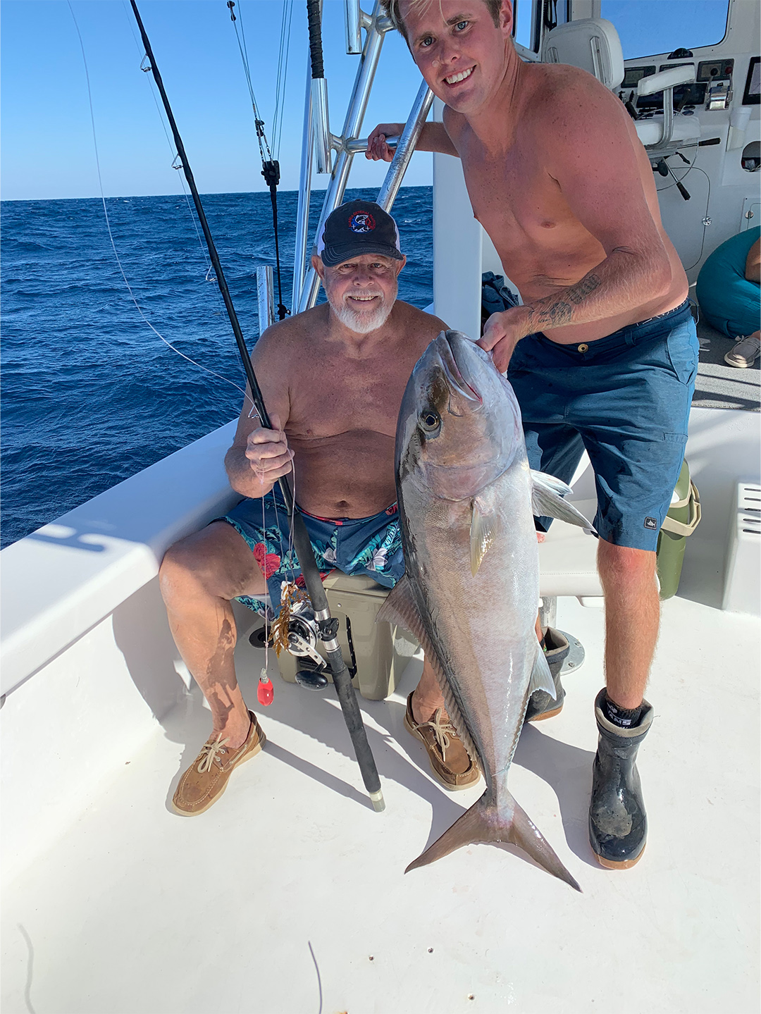 Carolina Beach charter fishing catch aboard the Cheerio Lady