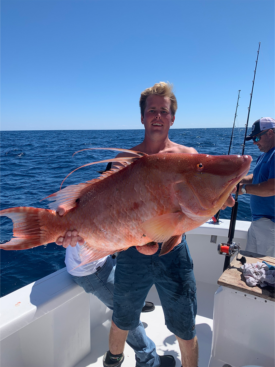 Carolina Beach charter fishing catch aboard the Cheerio Lady