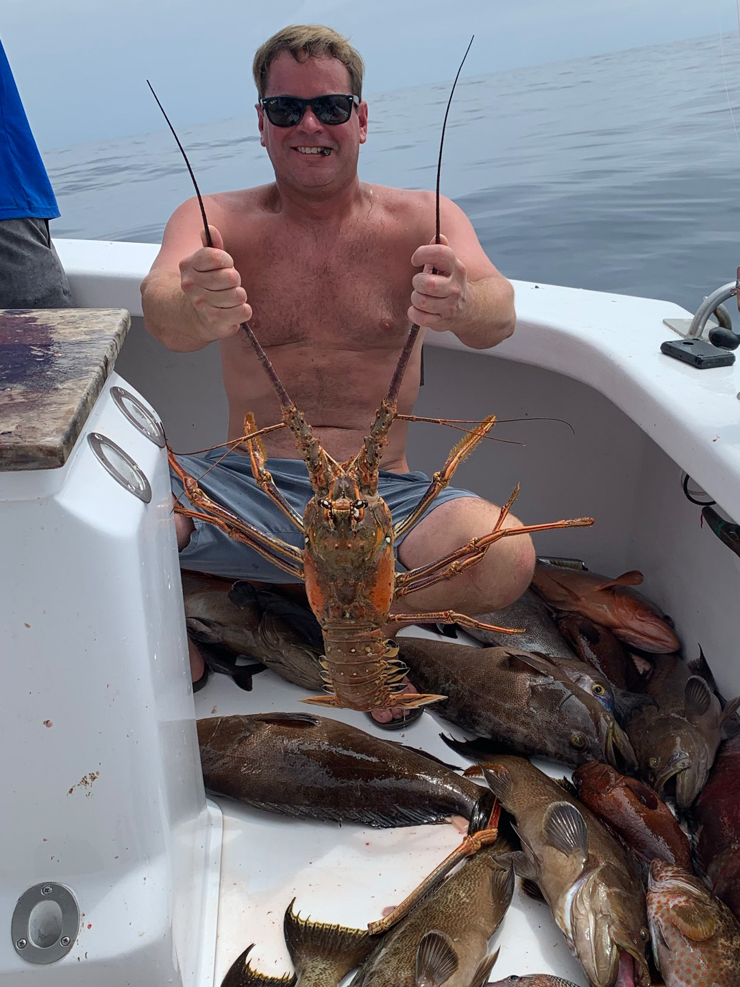 Carolina Beach charter fishing catch aboard the Cheerio Lady