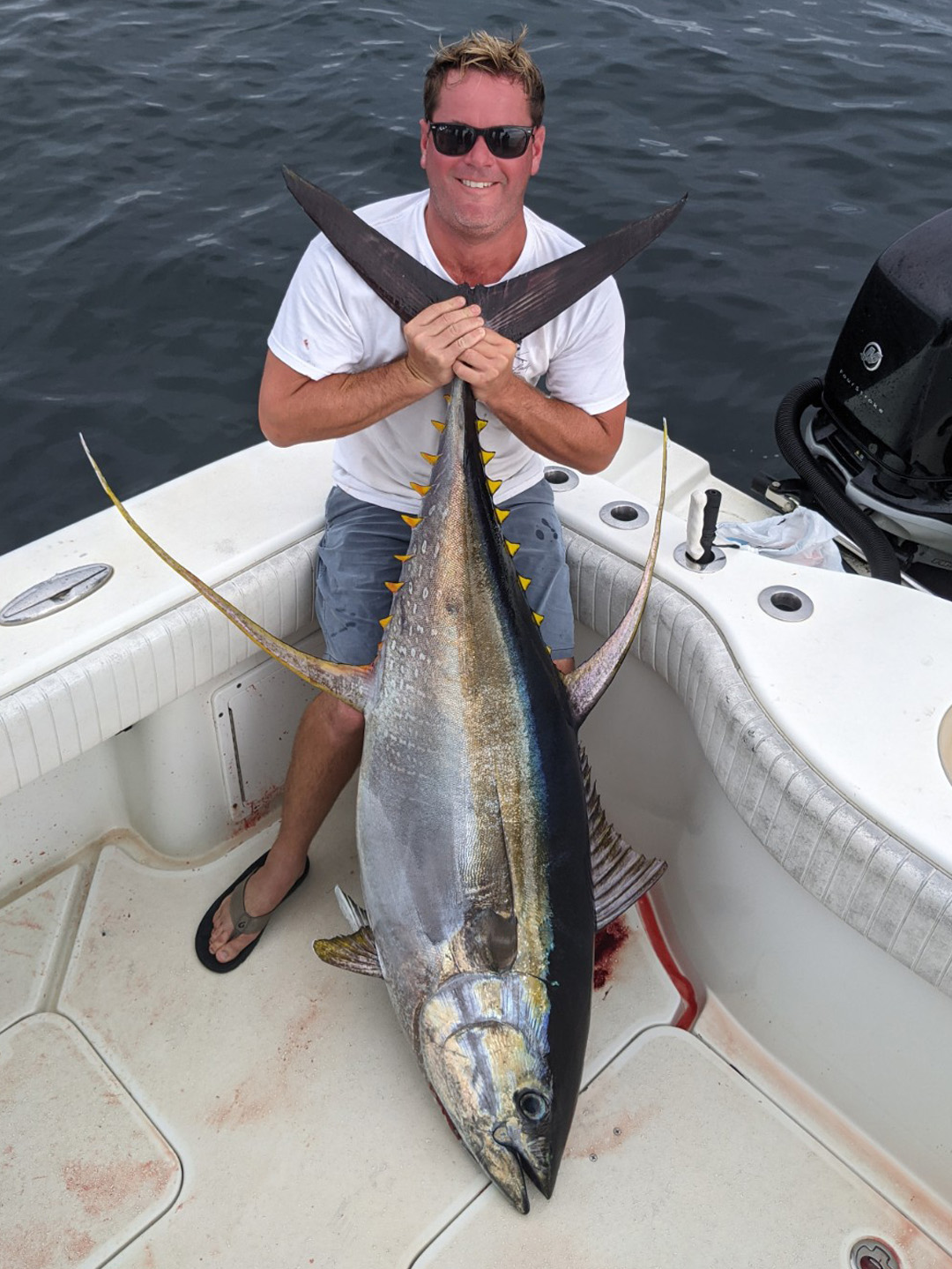 Carolina Beach charter fishing catch aboard the Cheerio Lady