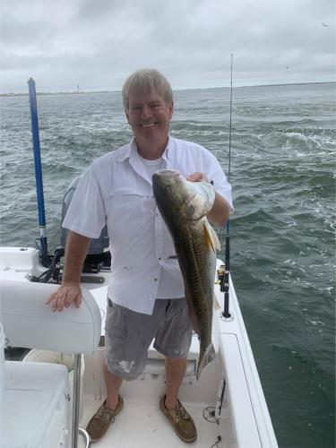 Snapper caught on the reef