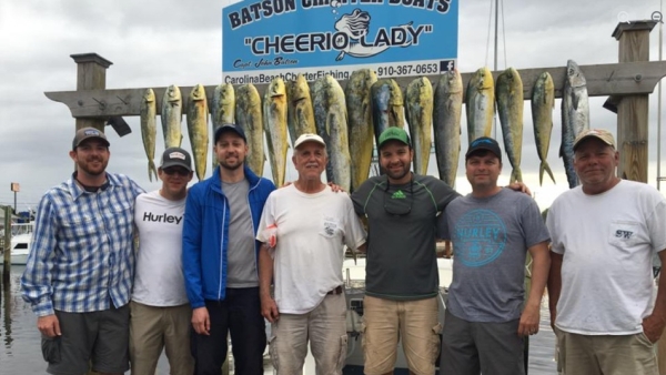 Gulfstream fishing charter out of Carolina Beach